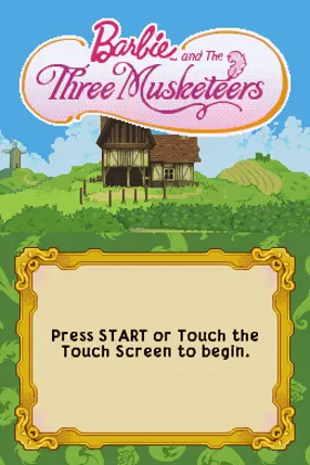 Barbie and the Three Musketeers (Europe) (De,It) screen shot title